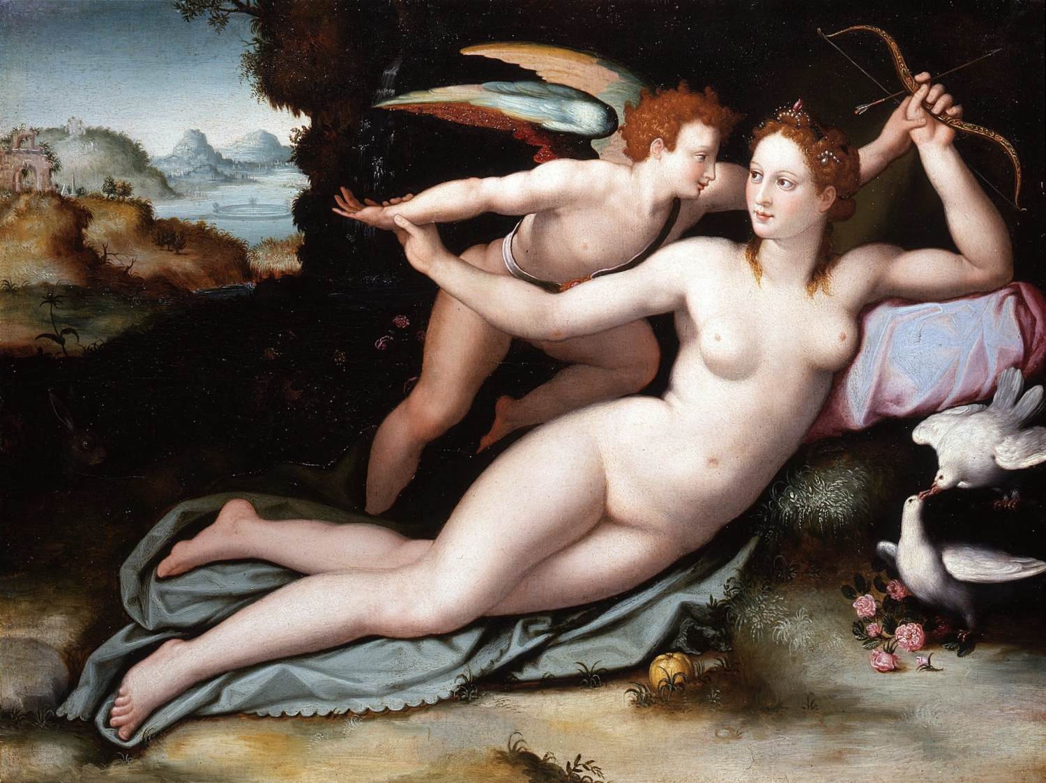 Venus and Cupid