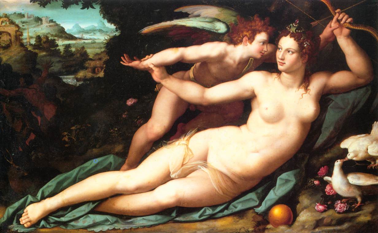 Venus and Cupid