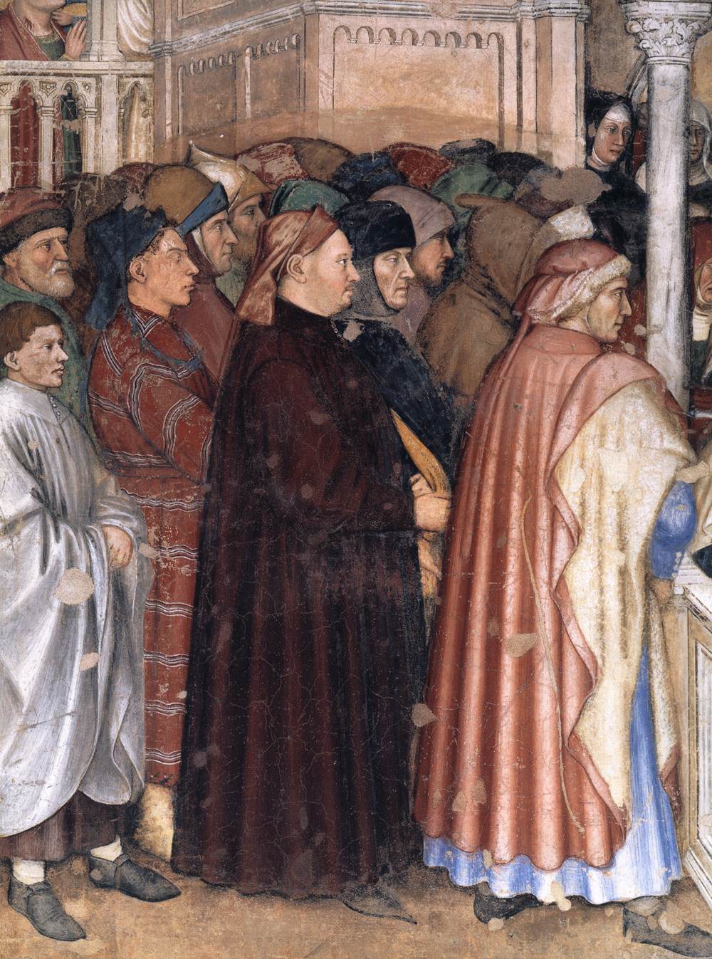 The Funeral of St Lucy (detail)