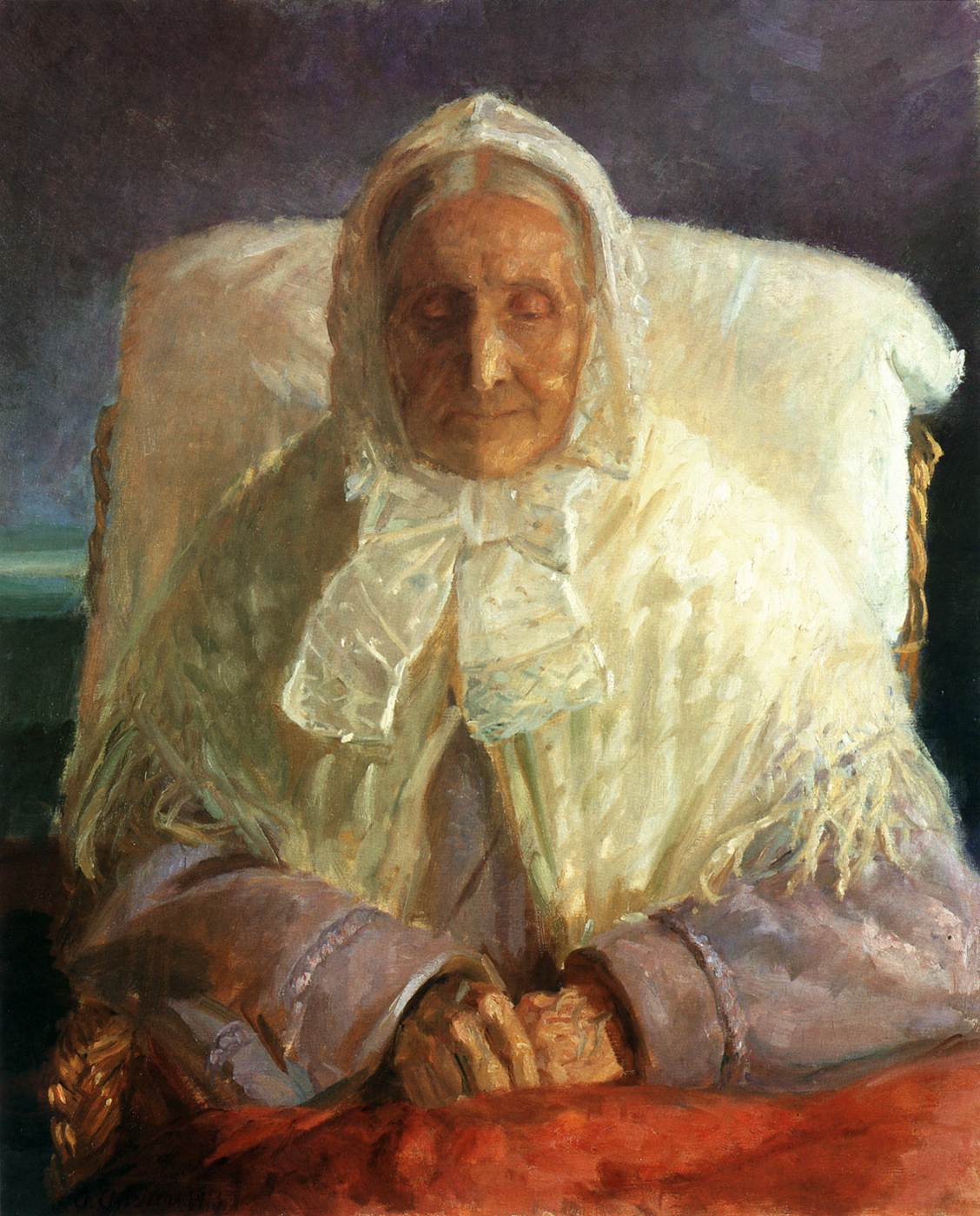 The Artist's Mother, Anna Hedvig Brøndum