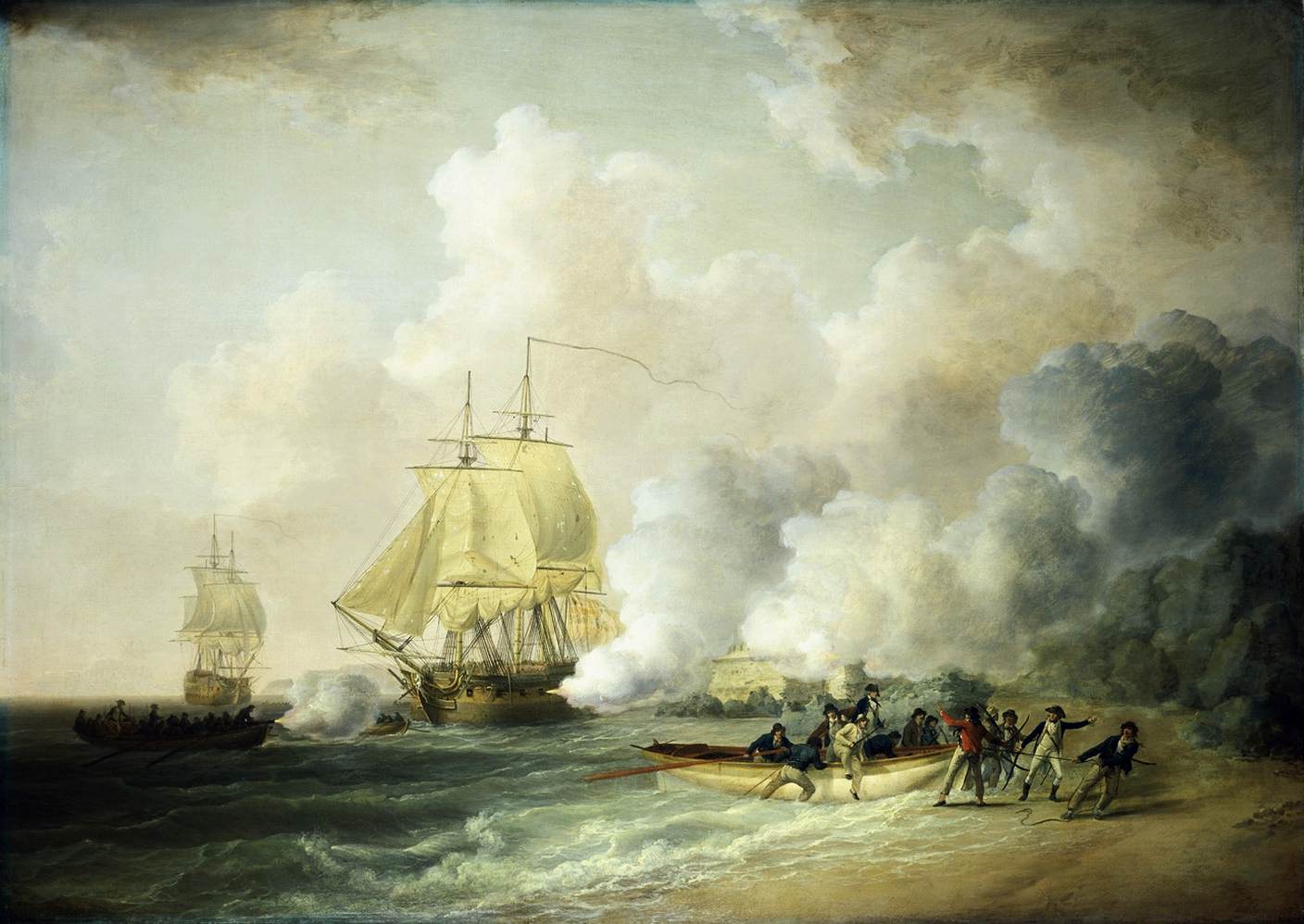 The Capture of Fort Saint Louis, Martinique
