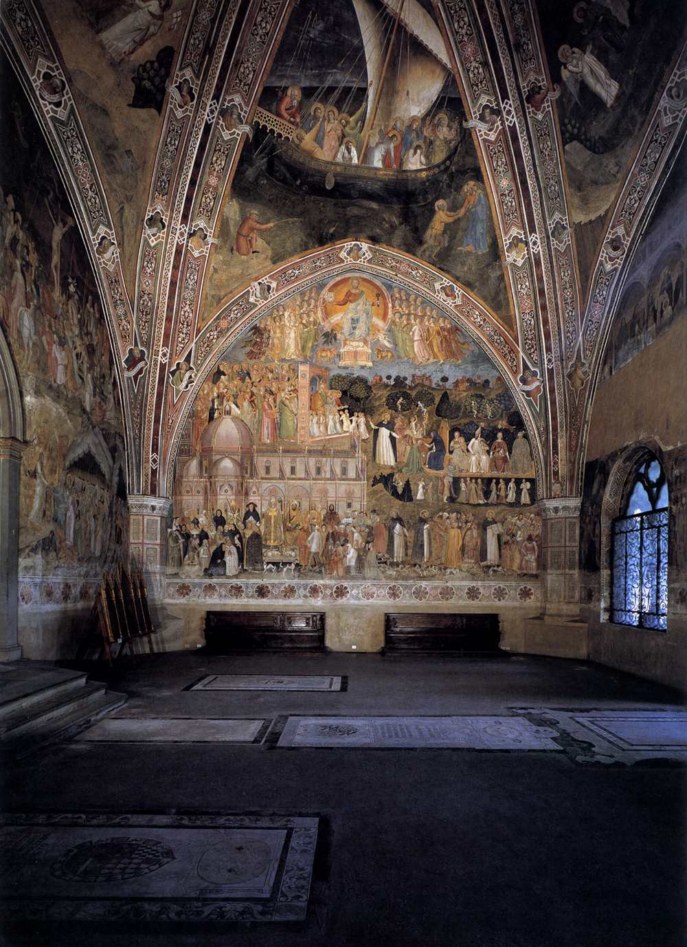 The Church as the Path to Salvation (east wall)