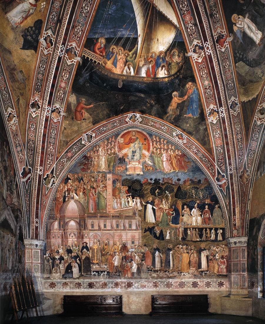 The Church as the Path to Salvation (east wall)