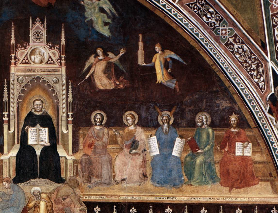 The Triumph of St Thomas Aquinas (detail)
