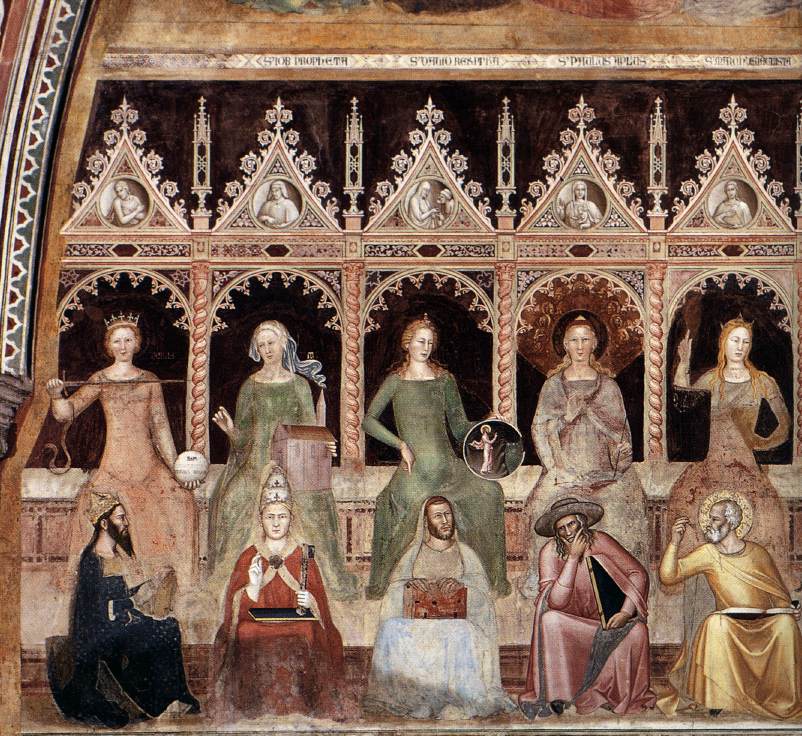 The Triumph of St Thomas Aquinas (detail)