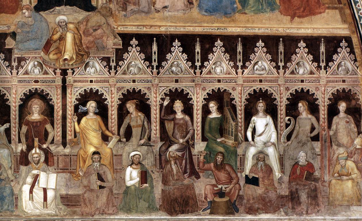 The Triumph of St Thomas Aquinas (detail)