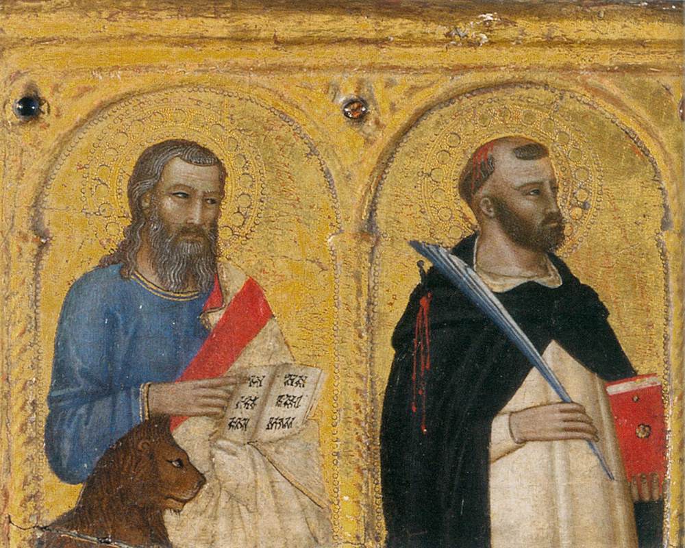 The Virgin and Child with Ten Saints (detail)