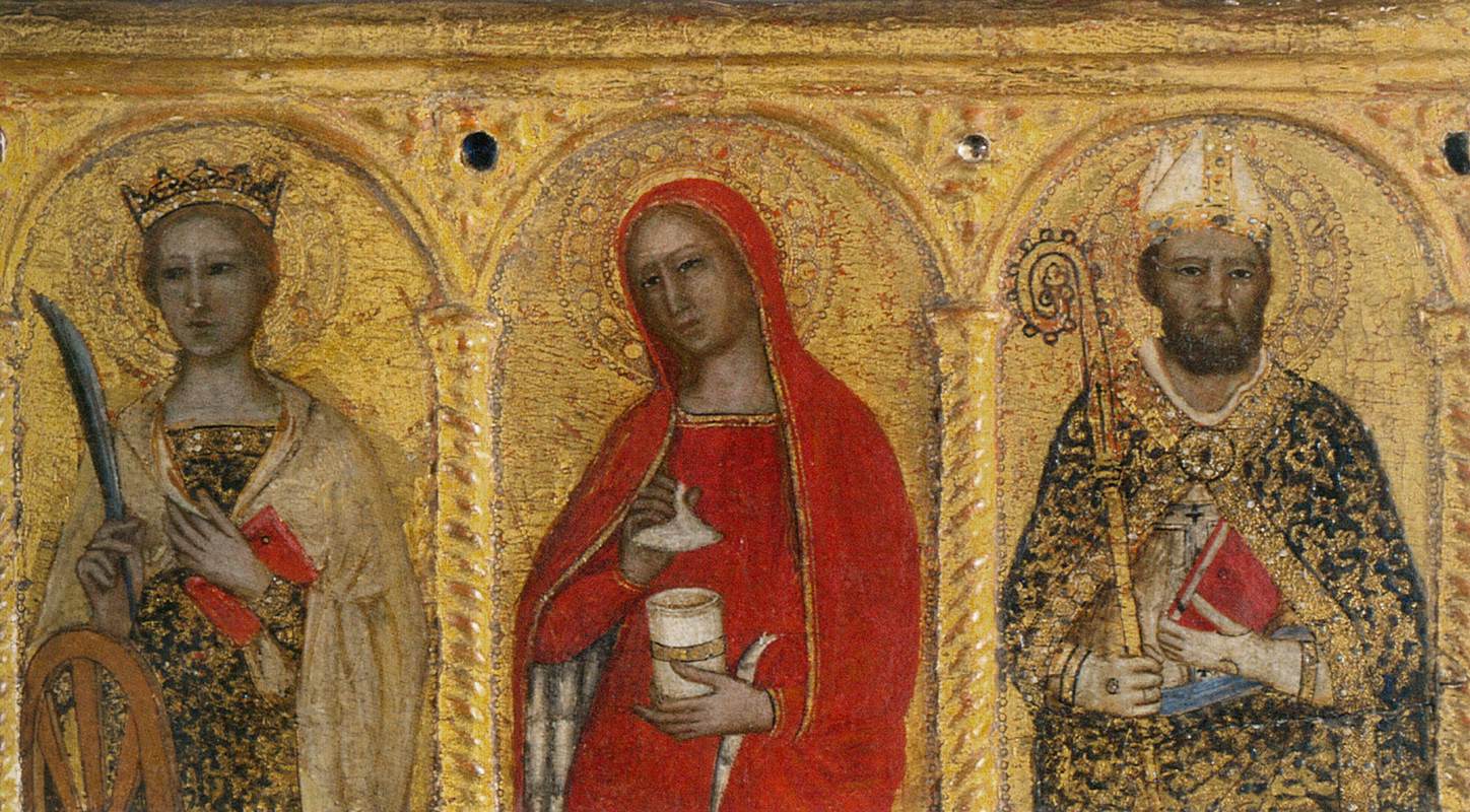 The Virgin and Child with Ten Saints (detail)