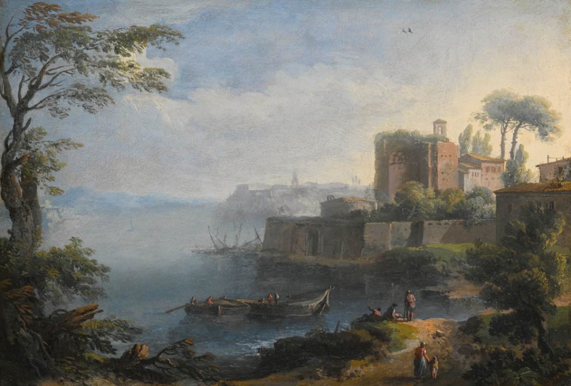 Italianate Coastal Landscape
