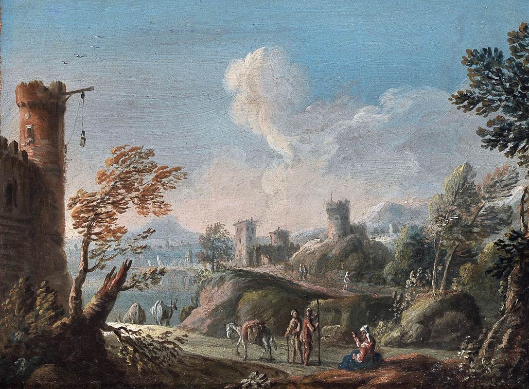 View of the Roman Campagna