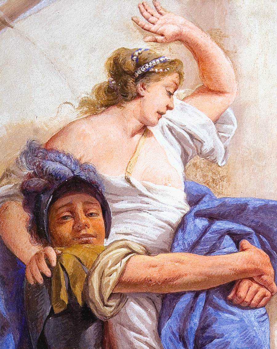 The Abduction of Helen (detail)