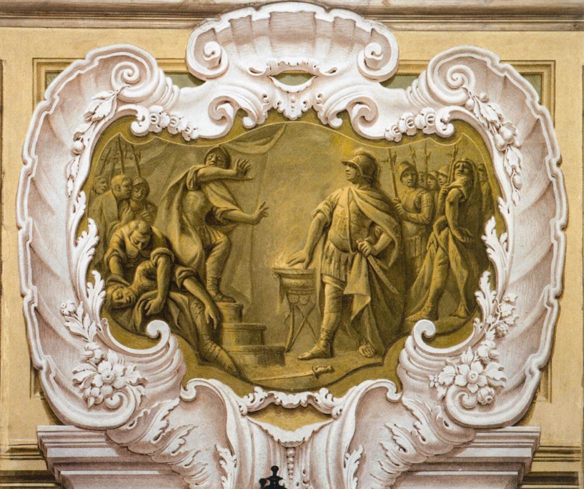 Mucius Scaevola before Porsenna