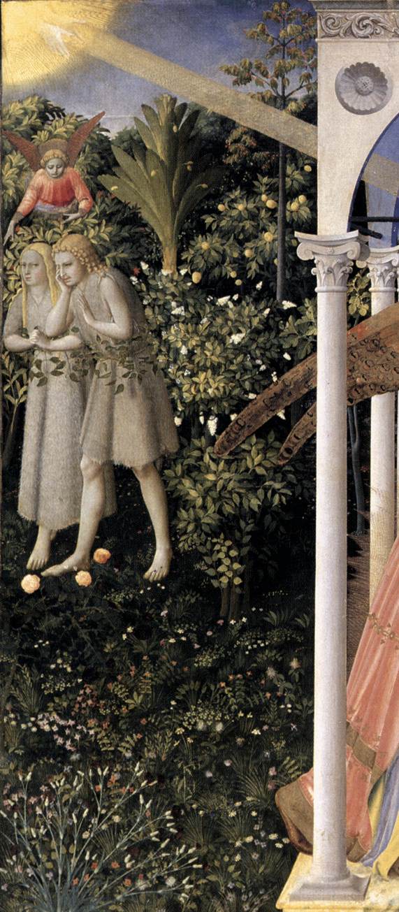 The Annunciation (detail)