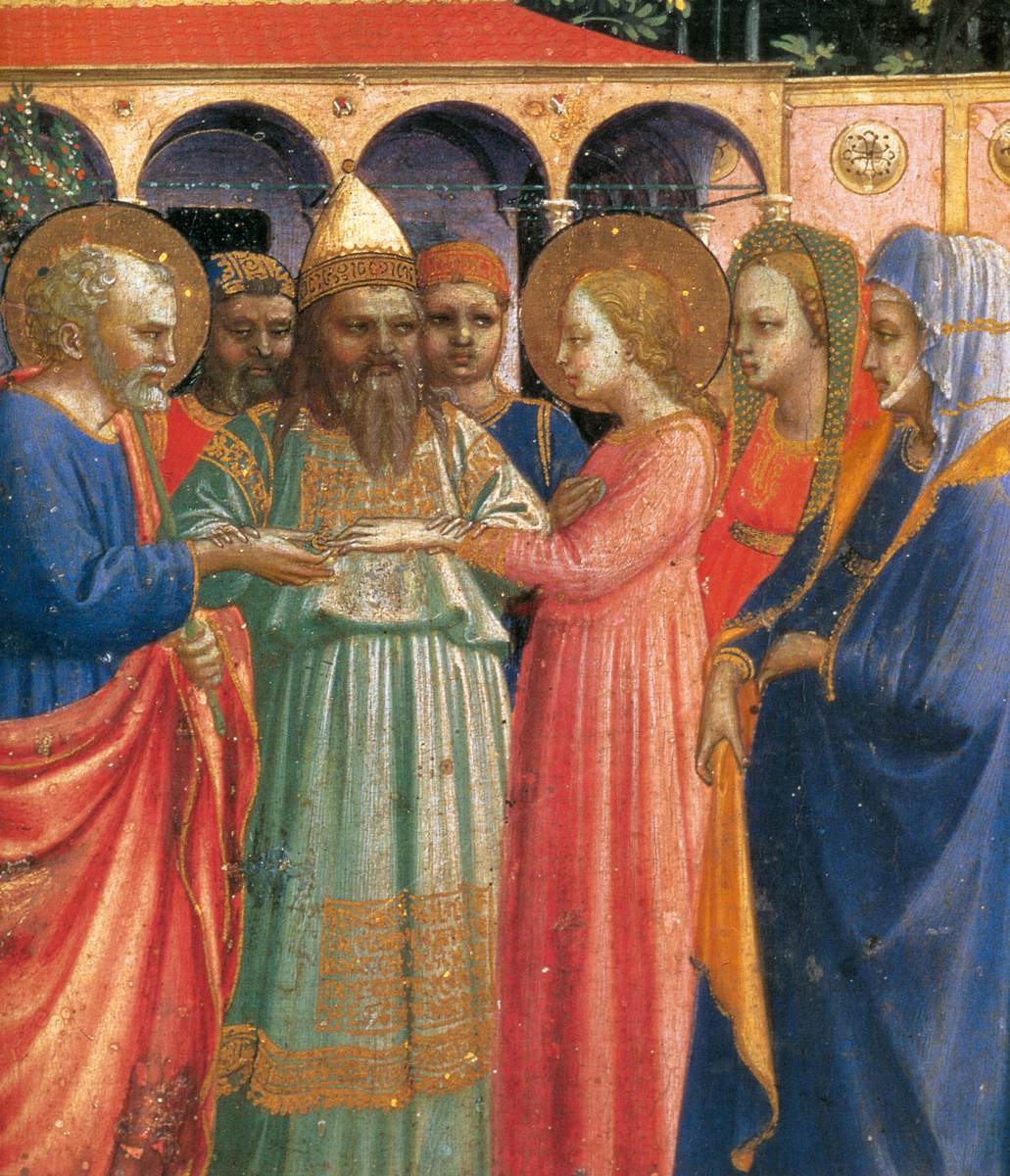 The Annunciation (detail)