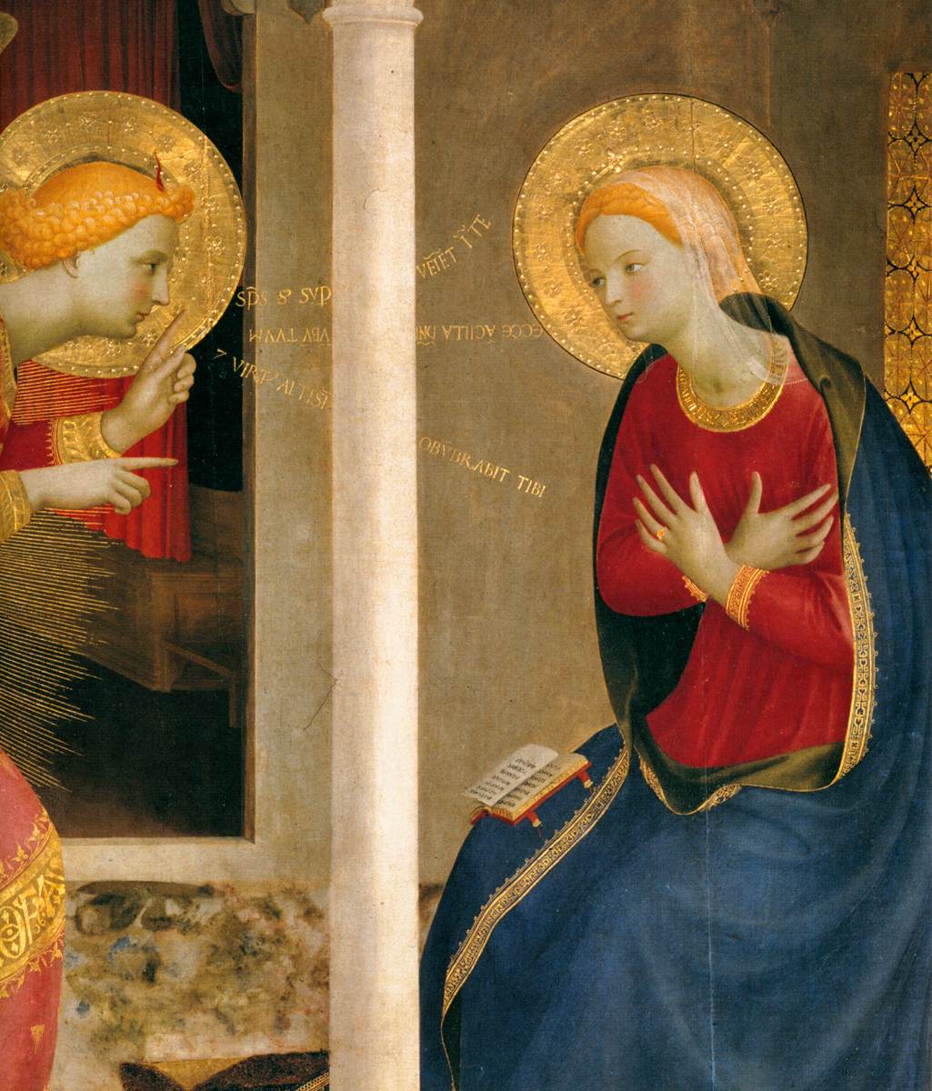 Annunciation (detail)