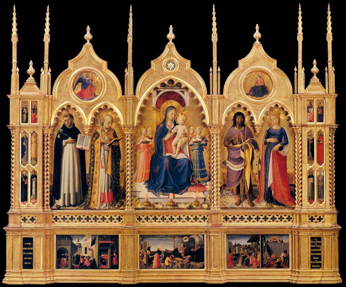 Perugia Altarpiece (in modern frame)