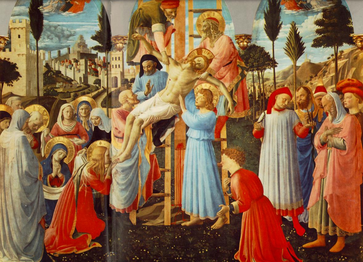 Deposition from the Cross (detail)