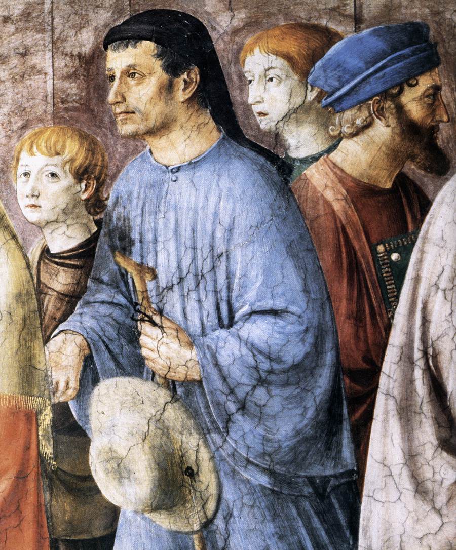 St Stephen Distributing Alms (detail)