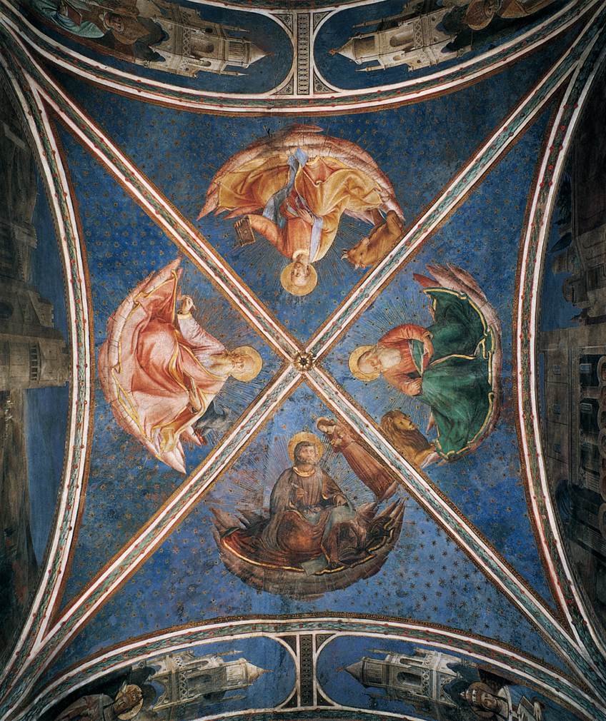 View of the chapel vaulting