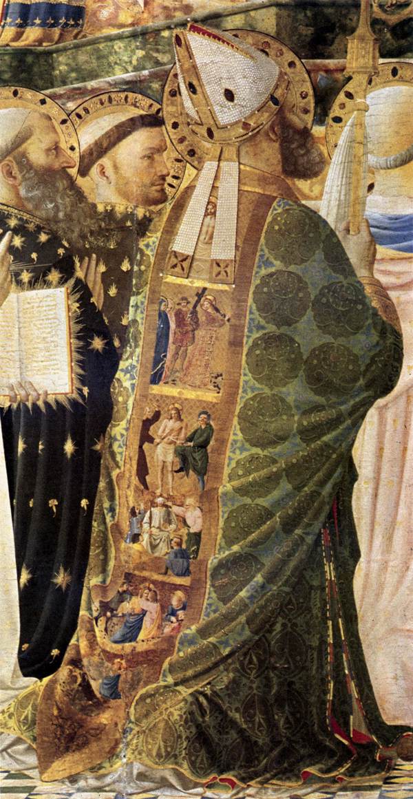 Coronation of the Virgin (detail)