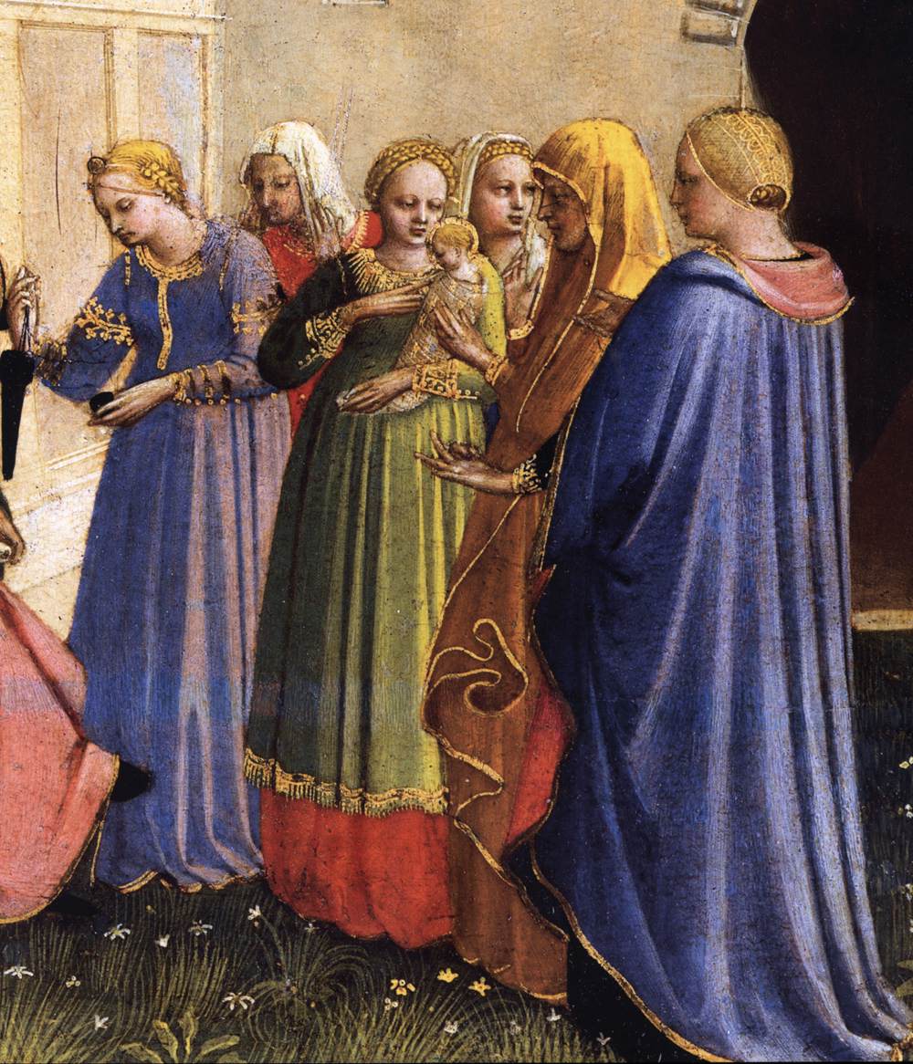 The Naming of St John the Baptist (detail)