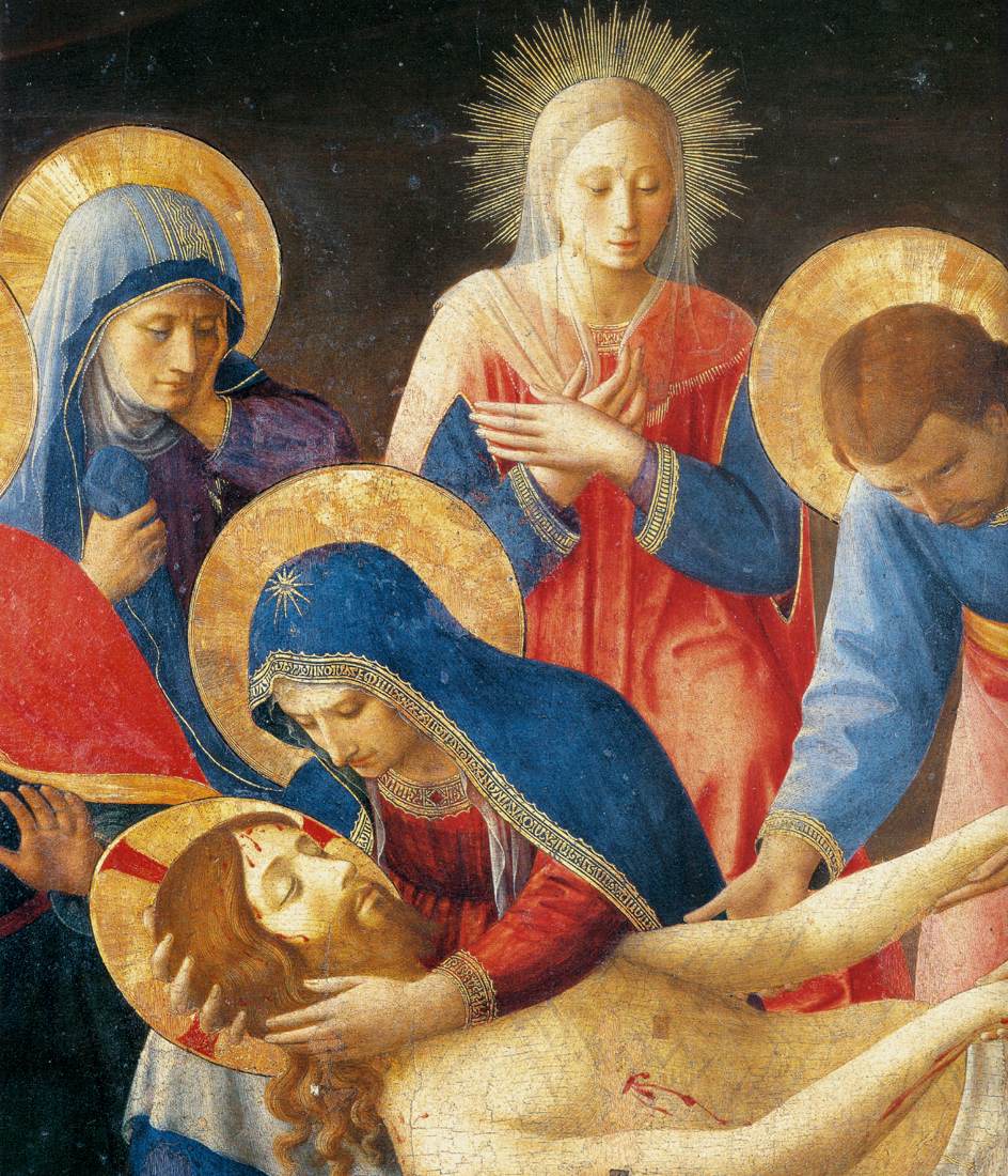 Lamentation over Christ (detail)