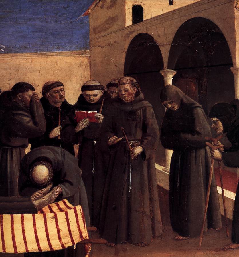 The Lamentation over St Francis (detail)