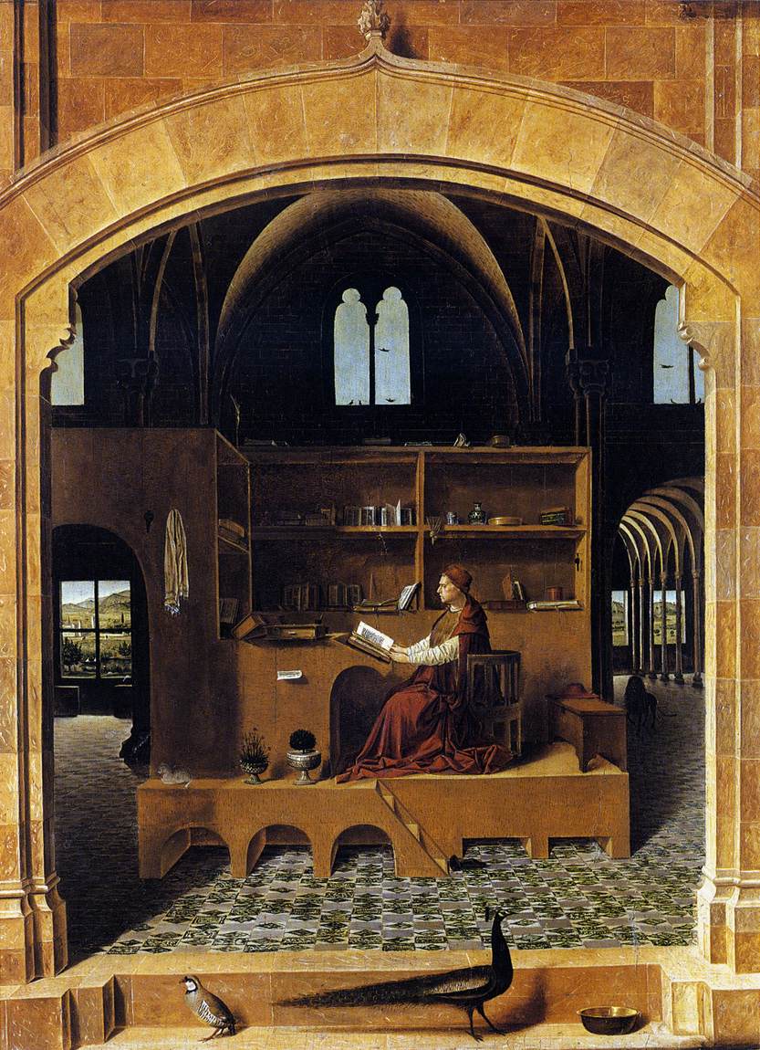 St Jerome in his Study