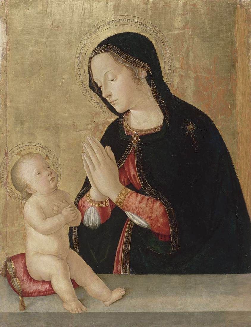 Madonna Adoring the Child