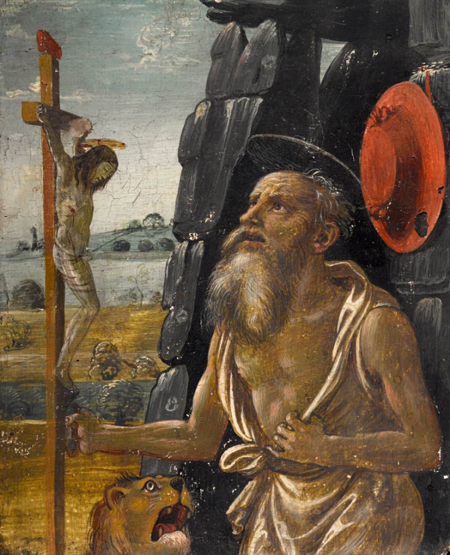 Penitent St Jerome in the Wilderness