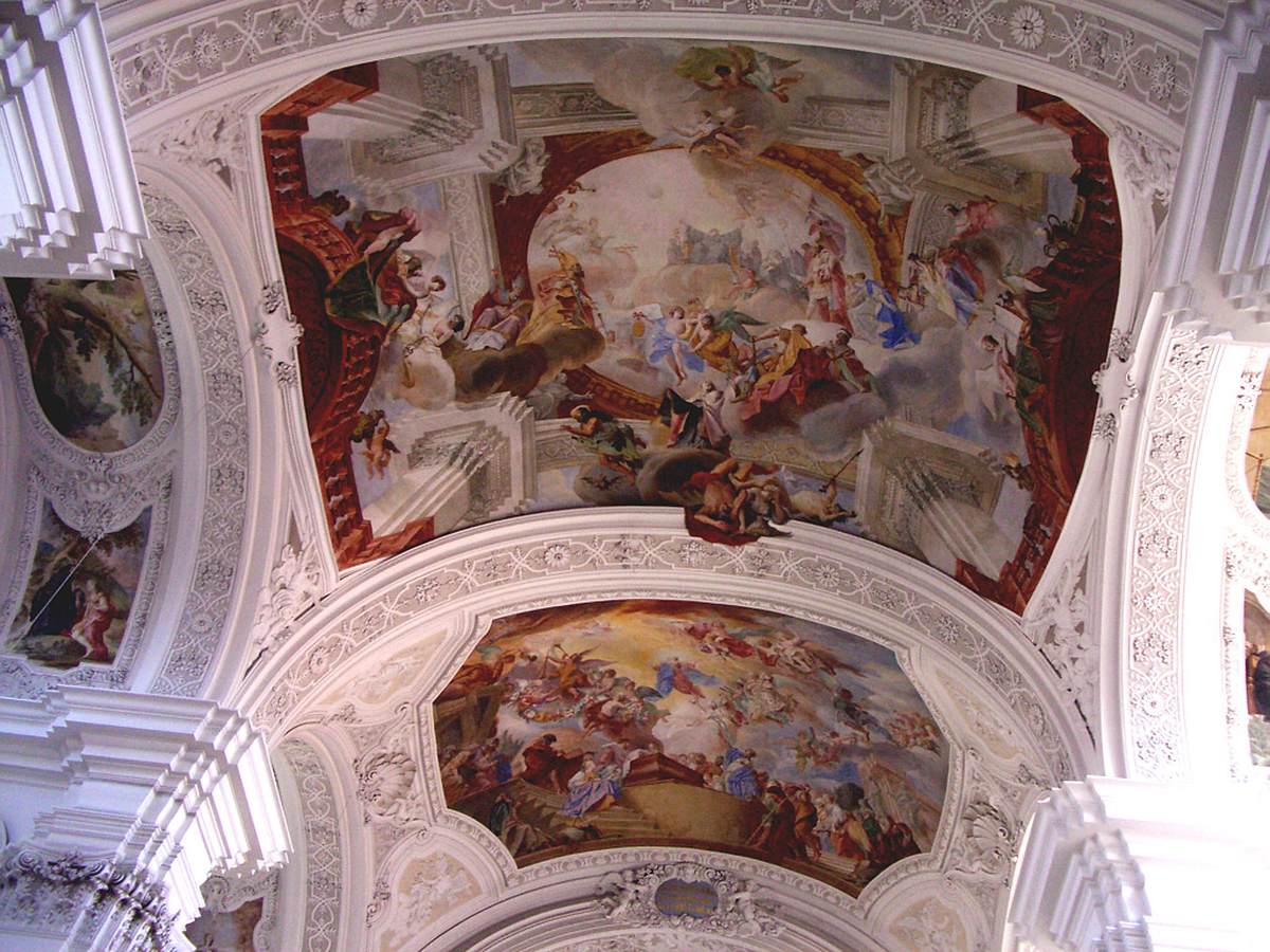 Ceiling fresco