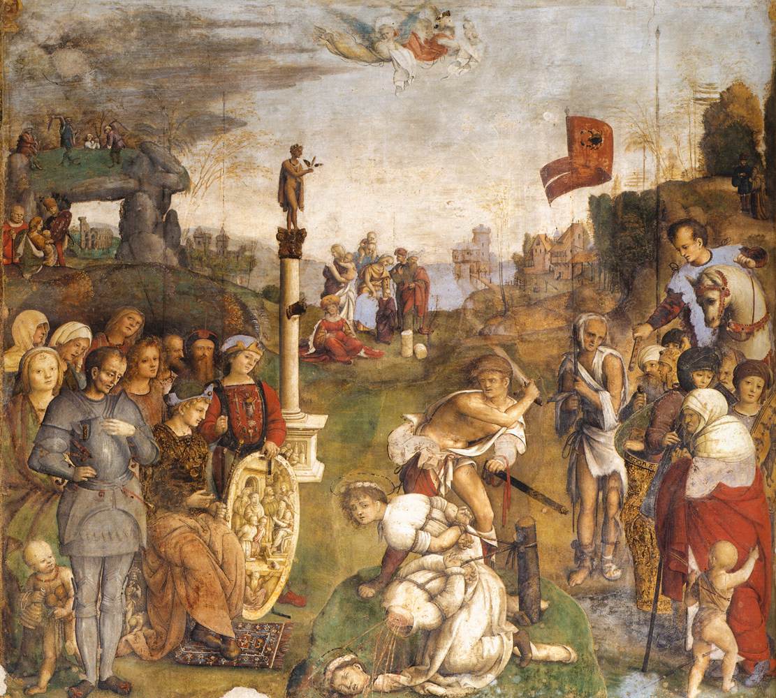 Legend of Sts Cecilia and Valerian, Scene 5