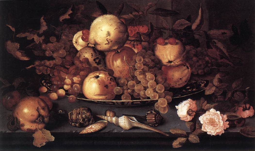 Still-life with Dish of Fruit