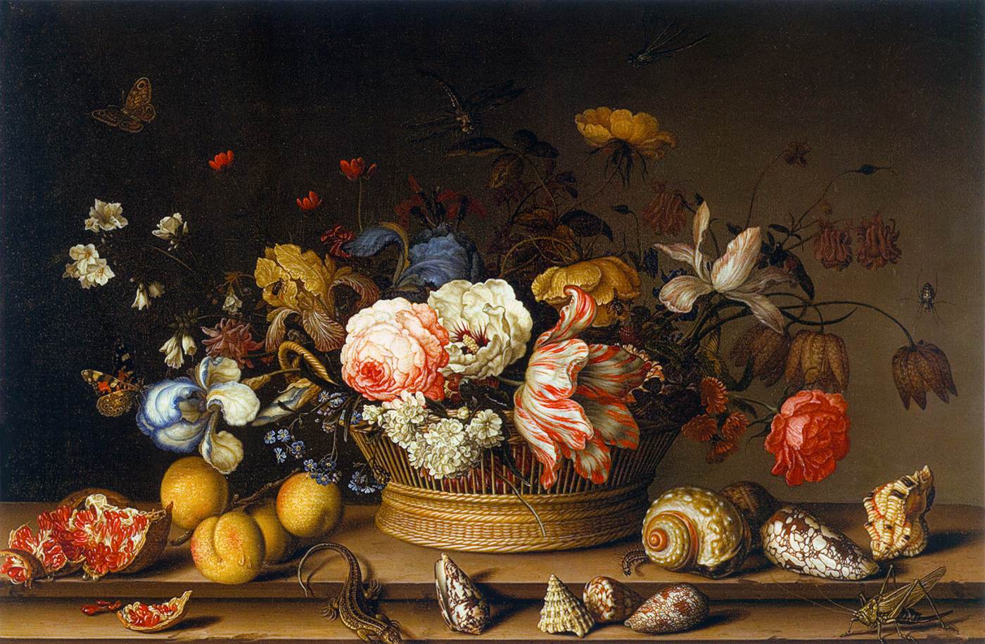 Still-Life with a Basket of Flowers