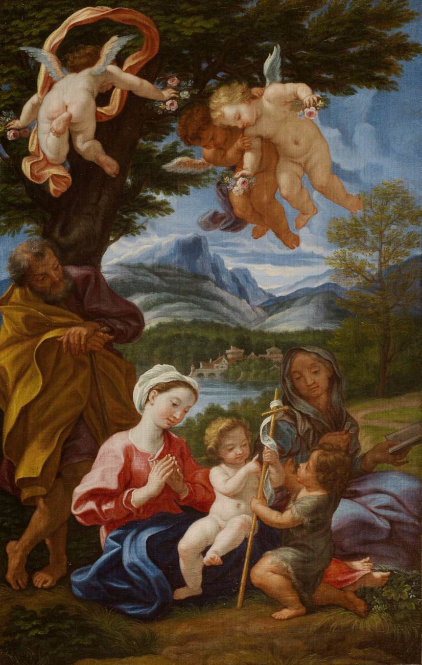 Holy Family with the Young St John the Baptist and St Elizabeth