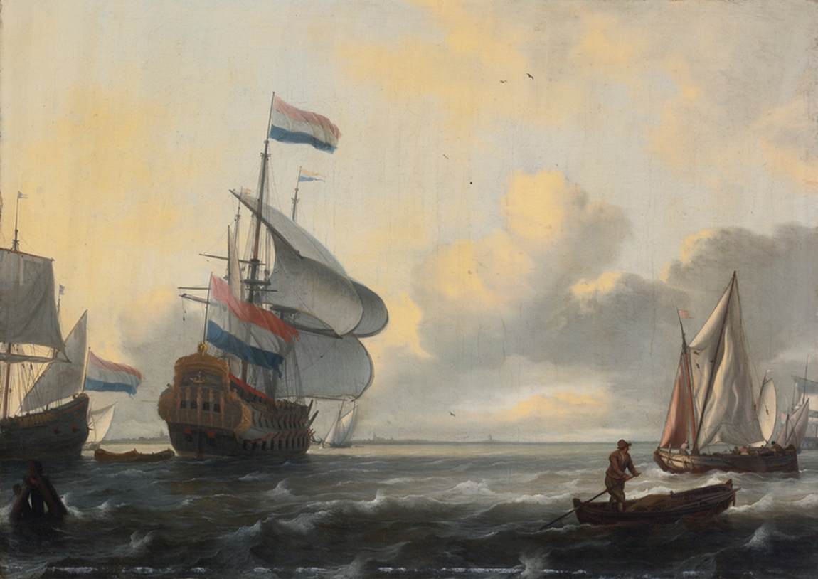 Ships in a Stiff Breeze