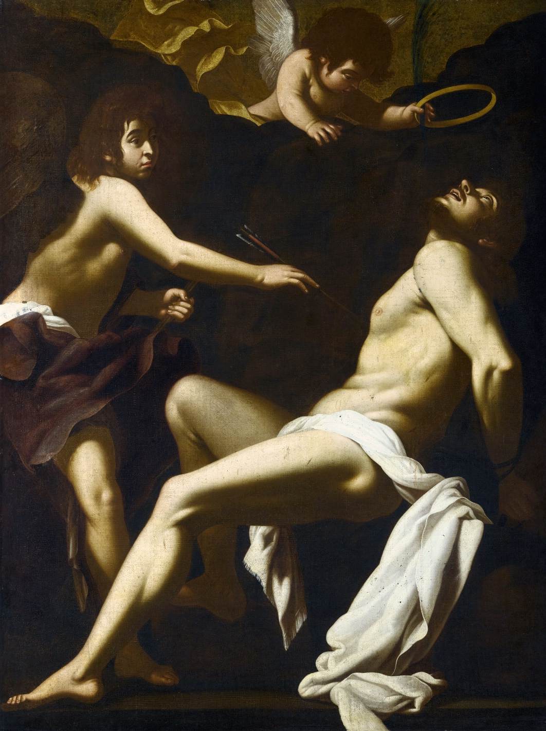 St Sebastian Succoured by the Angels
