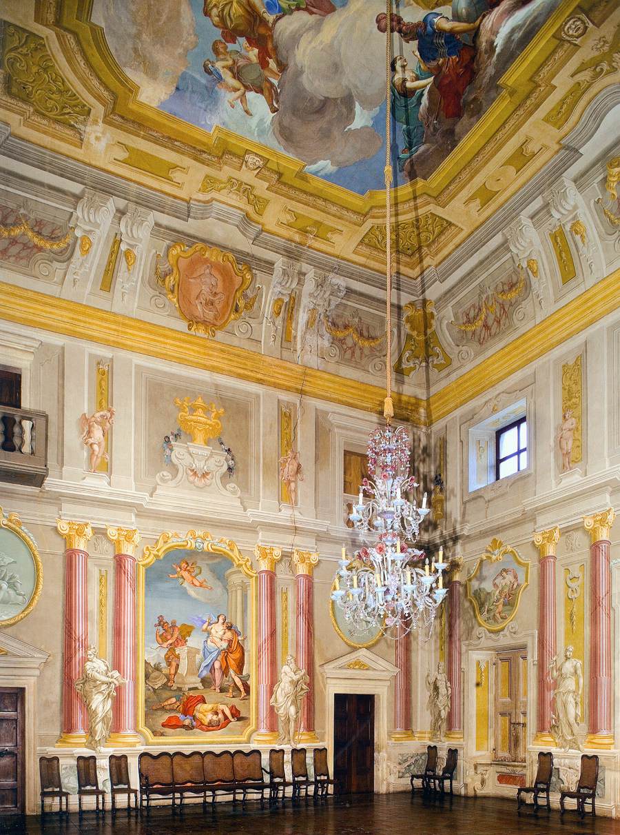 View of the main hall