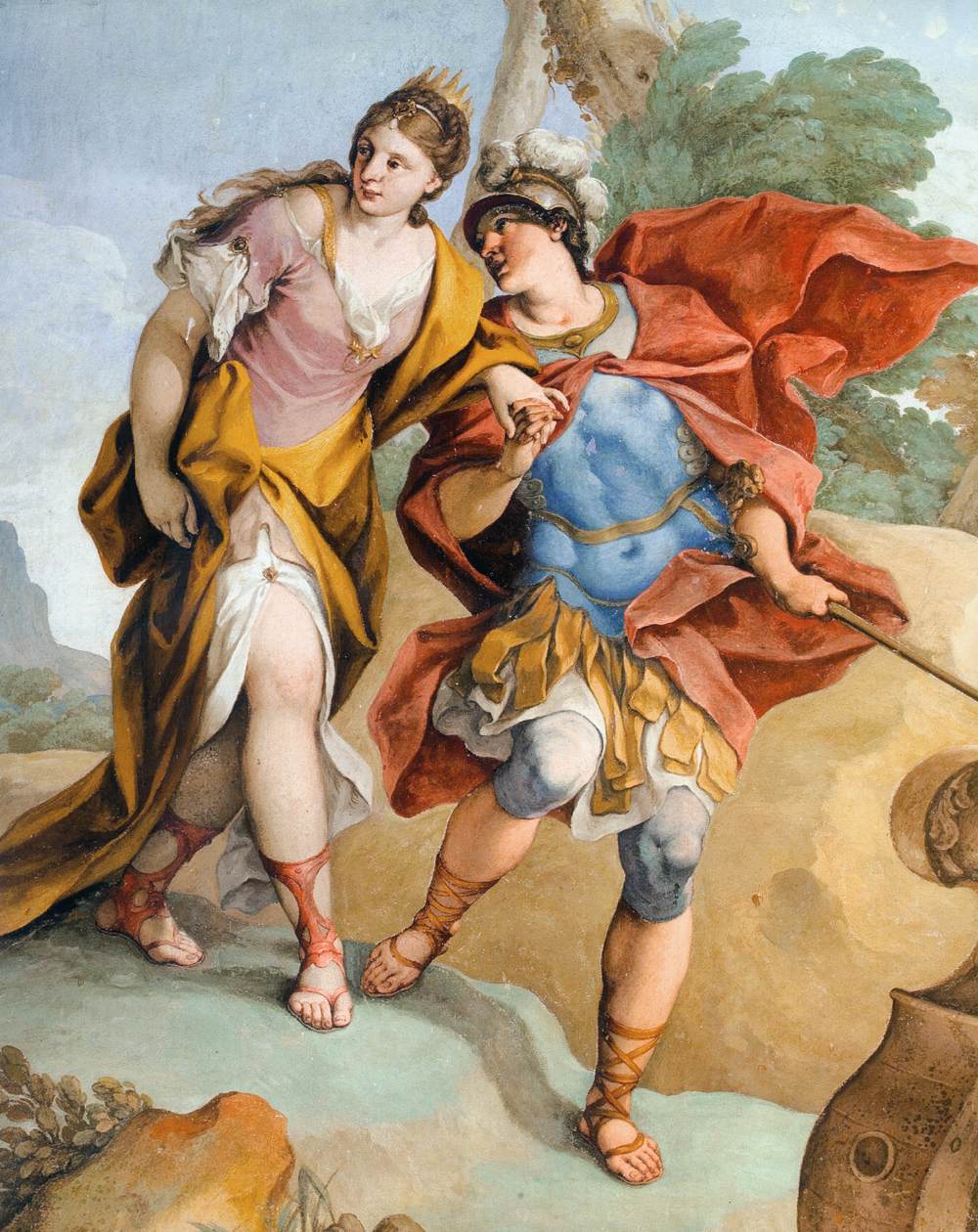 The Abduction of Helen (detail)