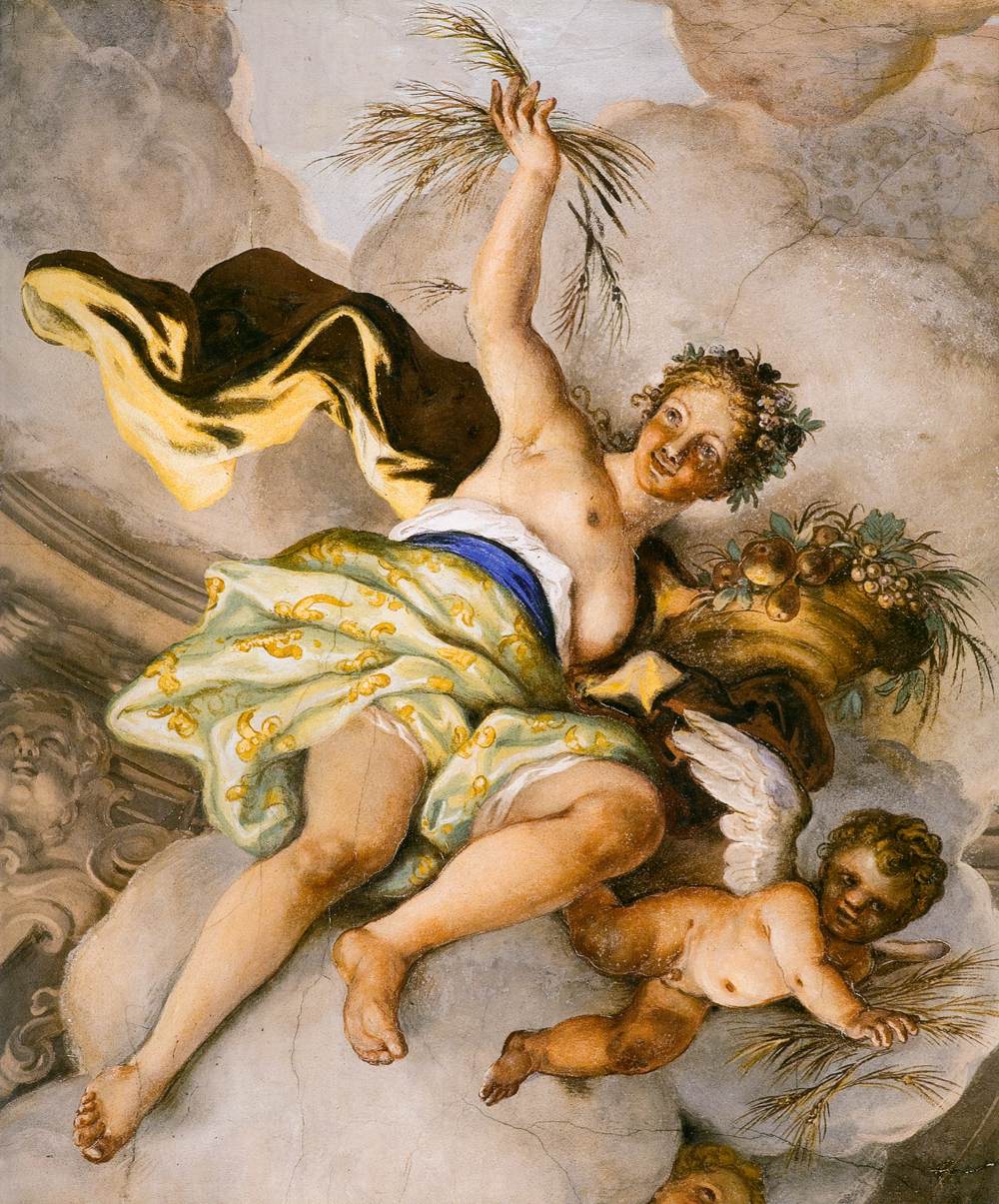Ceiling fresco (detail)