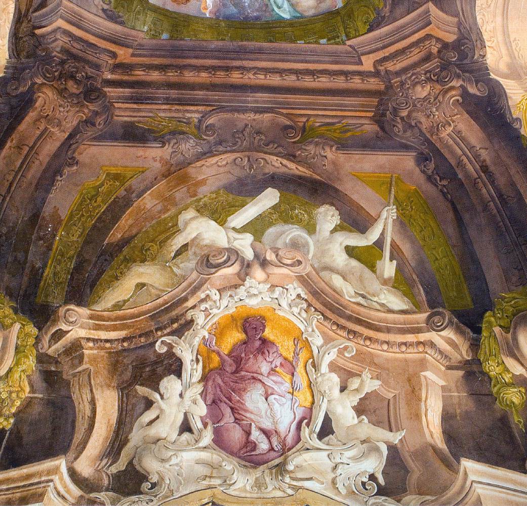 Ceiling fresco (detail)