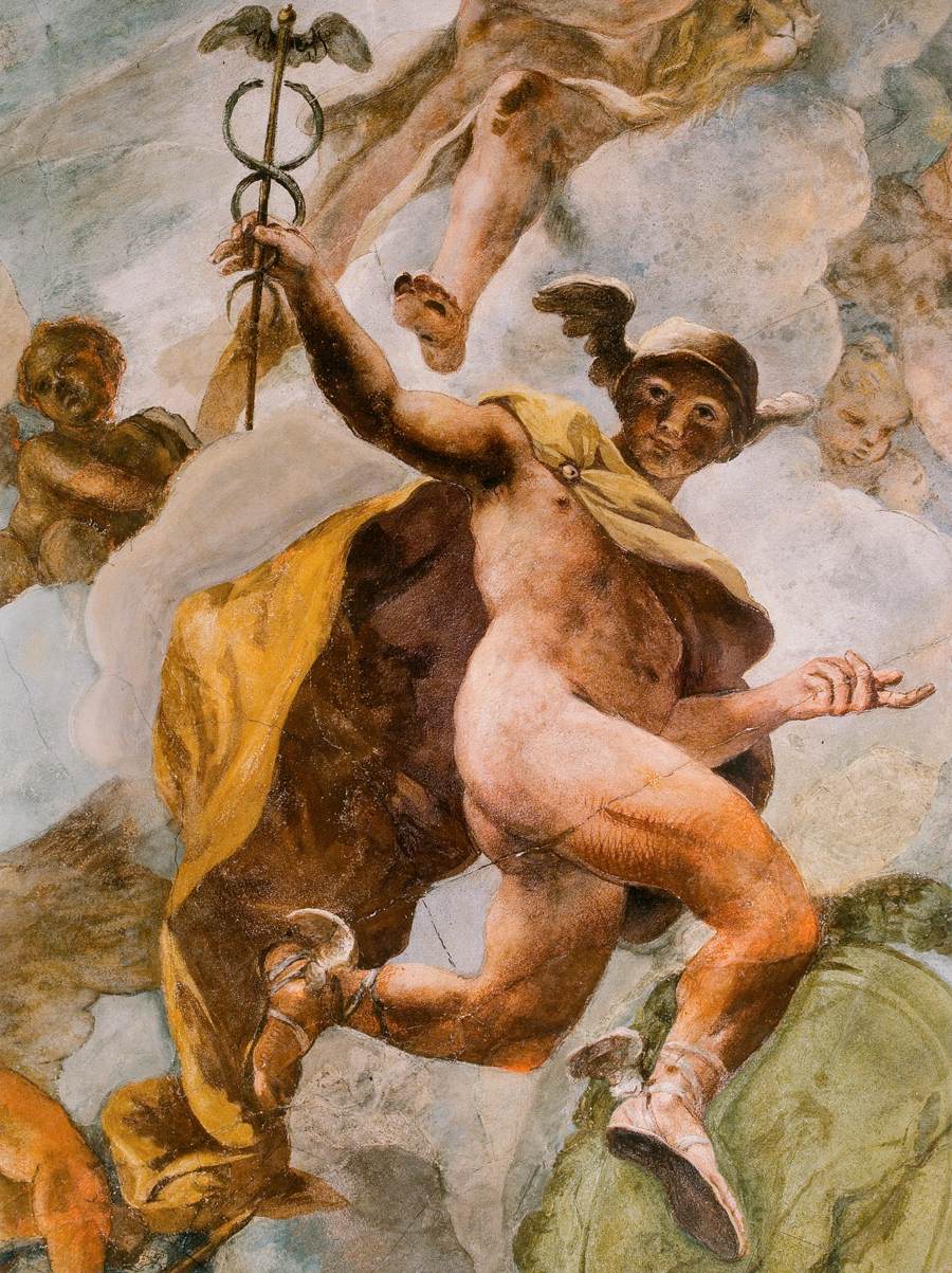 Ceiling fresco (detail)