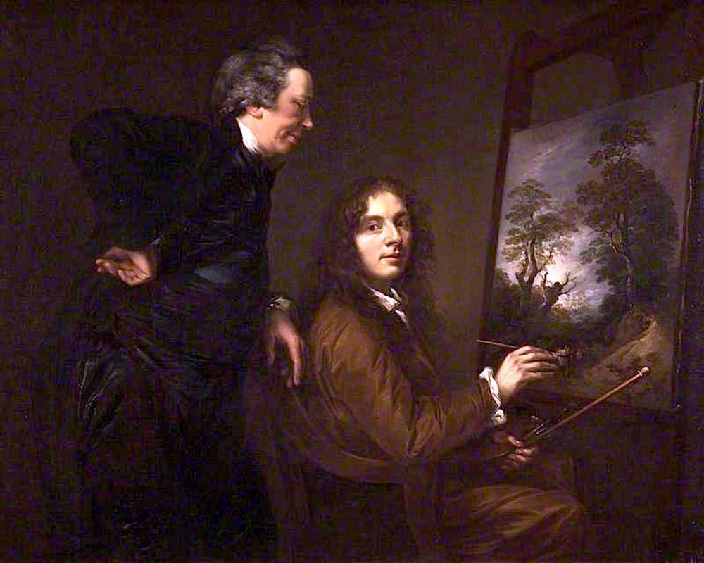 Thomas Barker and his Preceptor, Charles Spackman