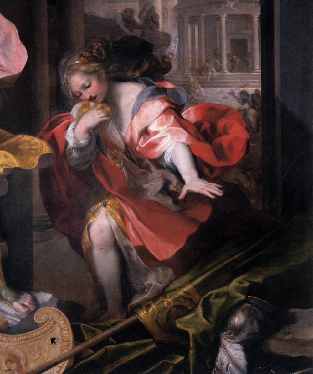 Aeneas' Flight from Troy (detail)