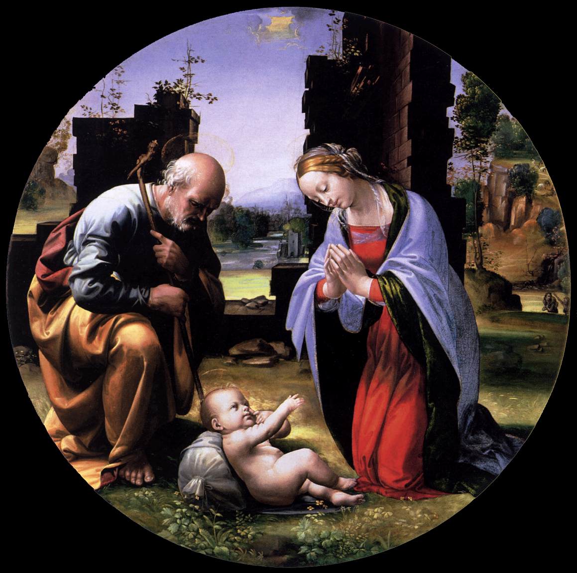 The Adoration of the Christ Child