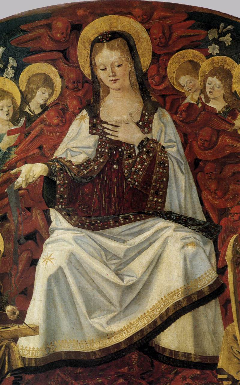 The Lady of the Assumption Gives St Thomas Her Belt (detail)