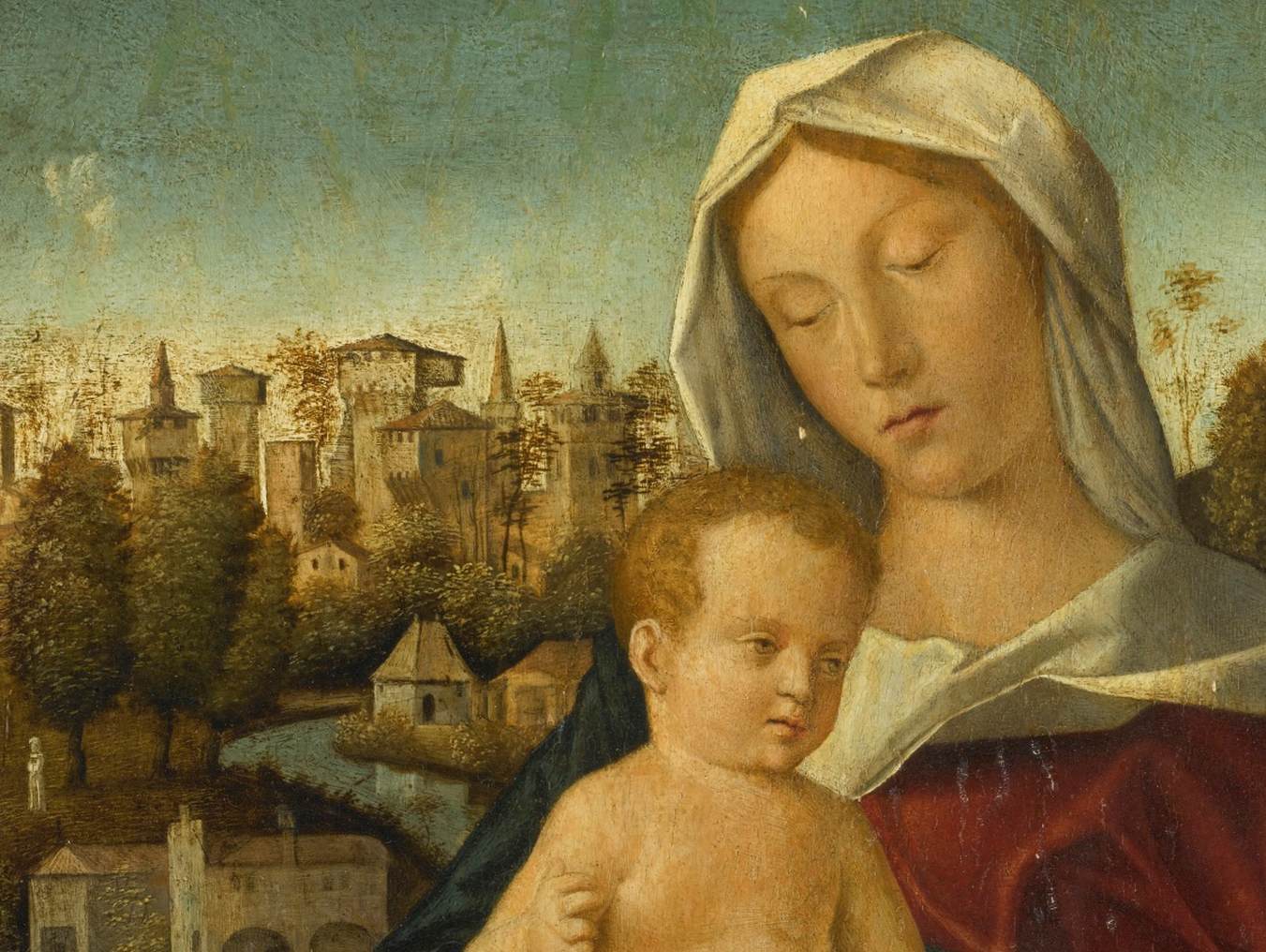 Madonna and Child (detail)
