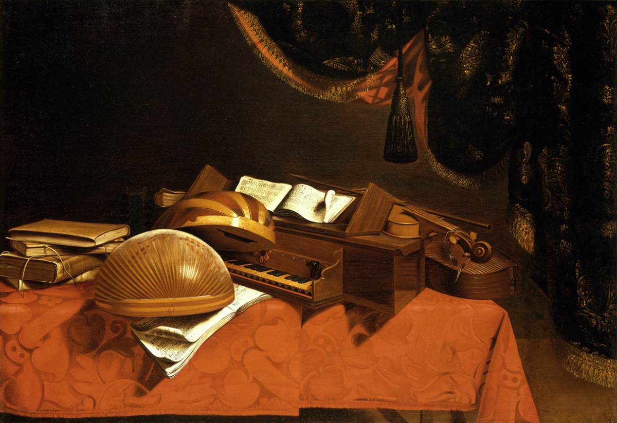 Still-Life with Musical Instruments