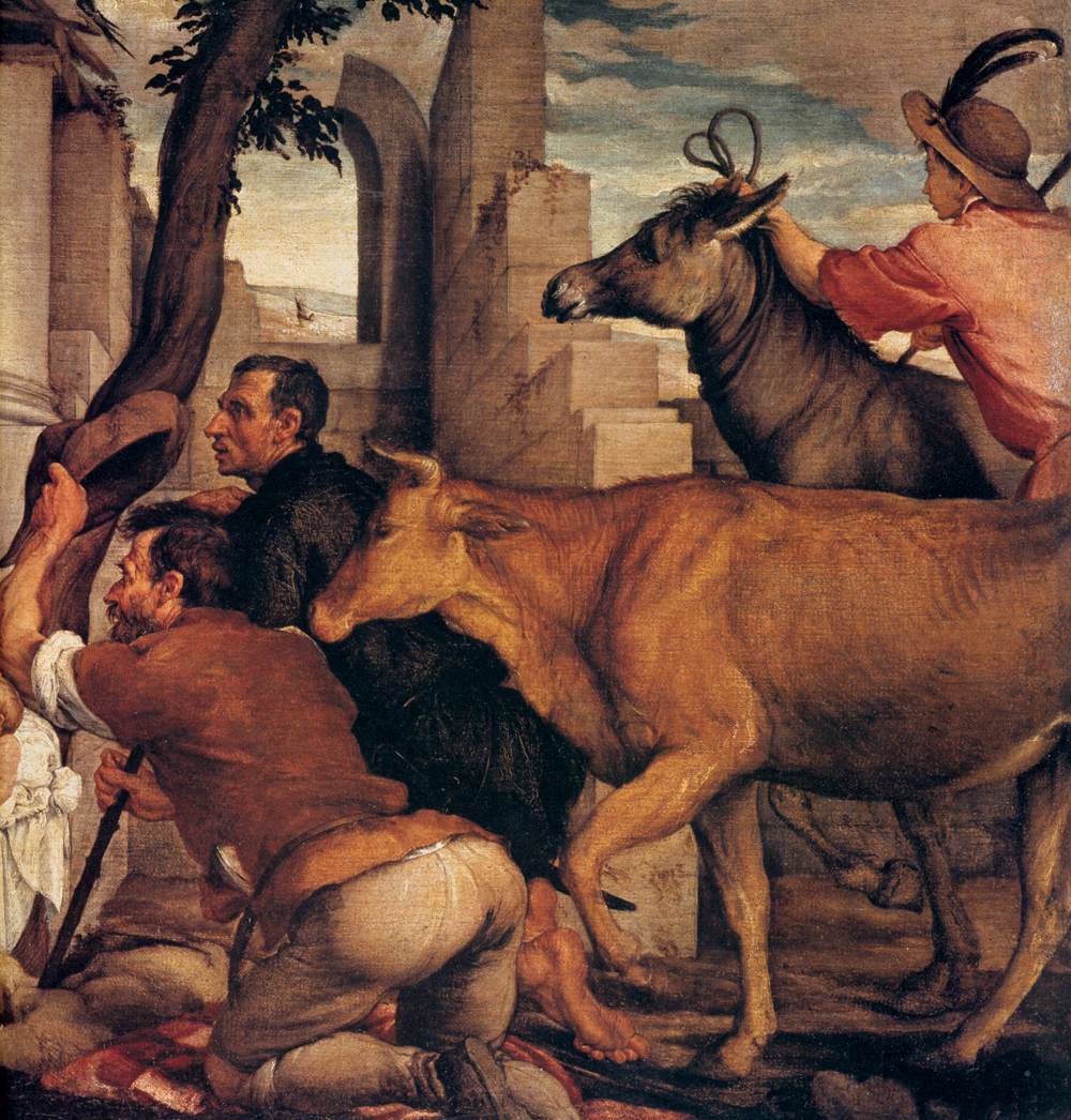 Adoration of the Shepherds (detail)