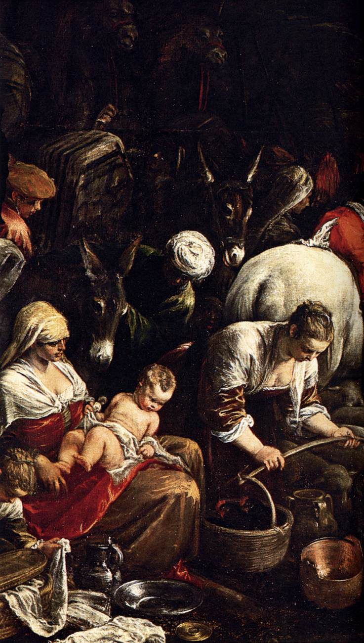 Return of Jacob with His Family (detail)